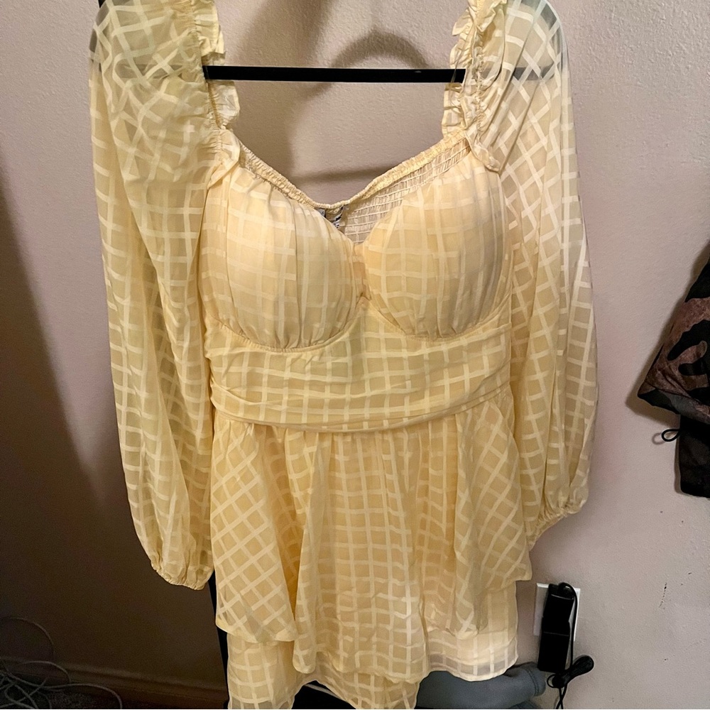 💛Long Sleeve Romper💛